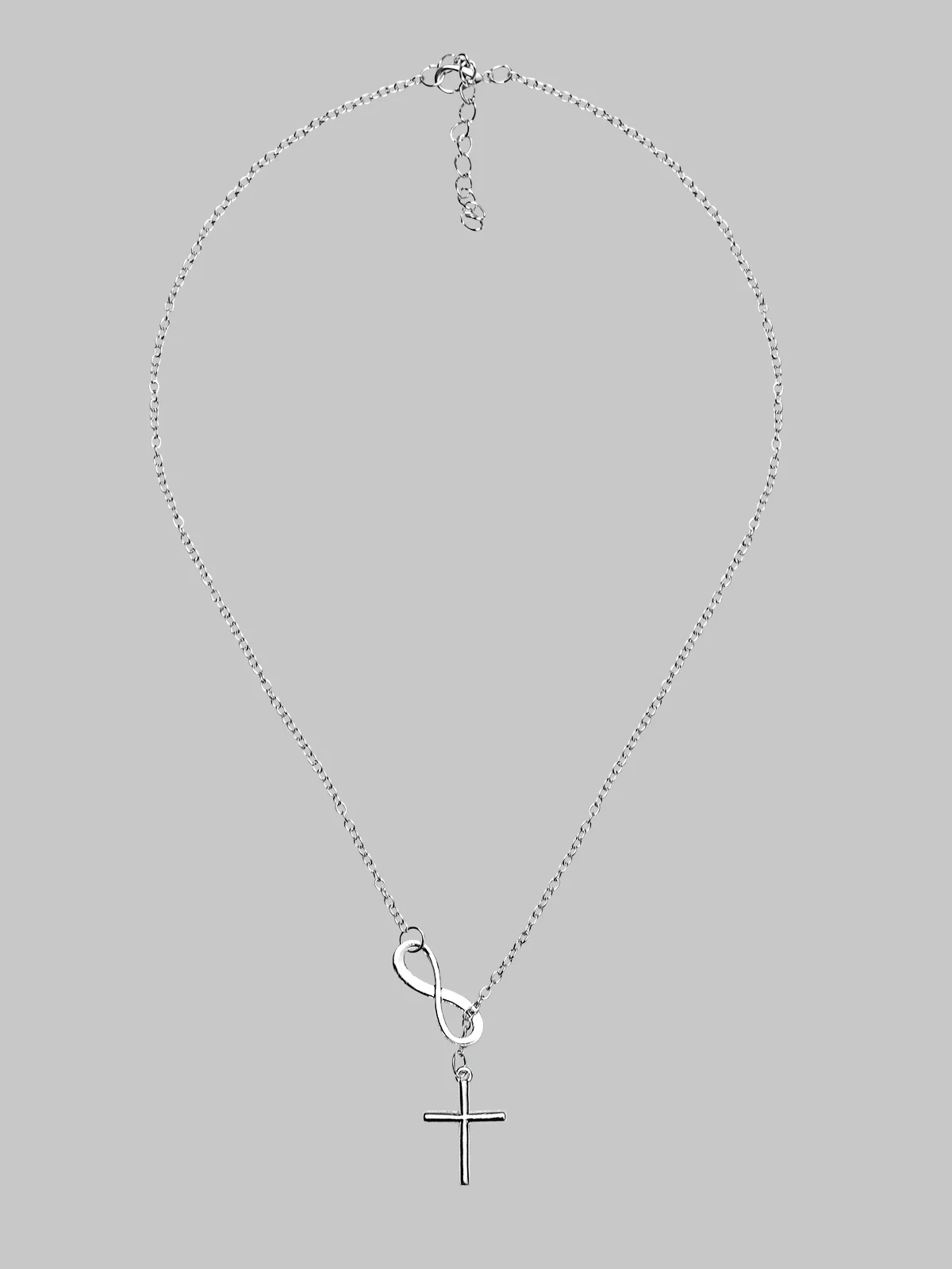 Silver Bowknot Necklace