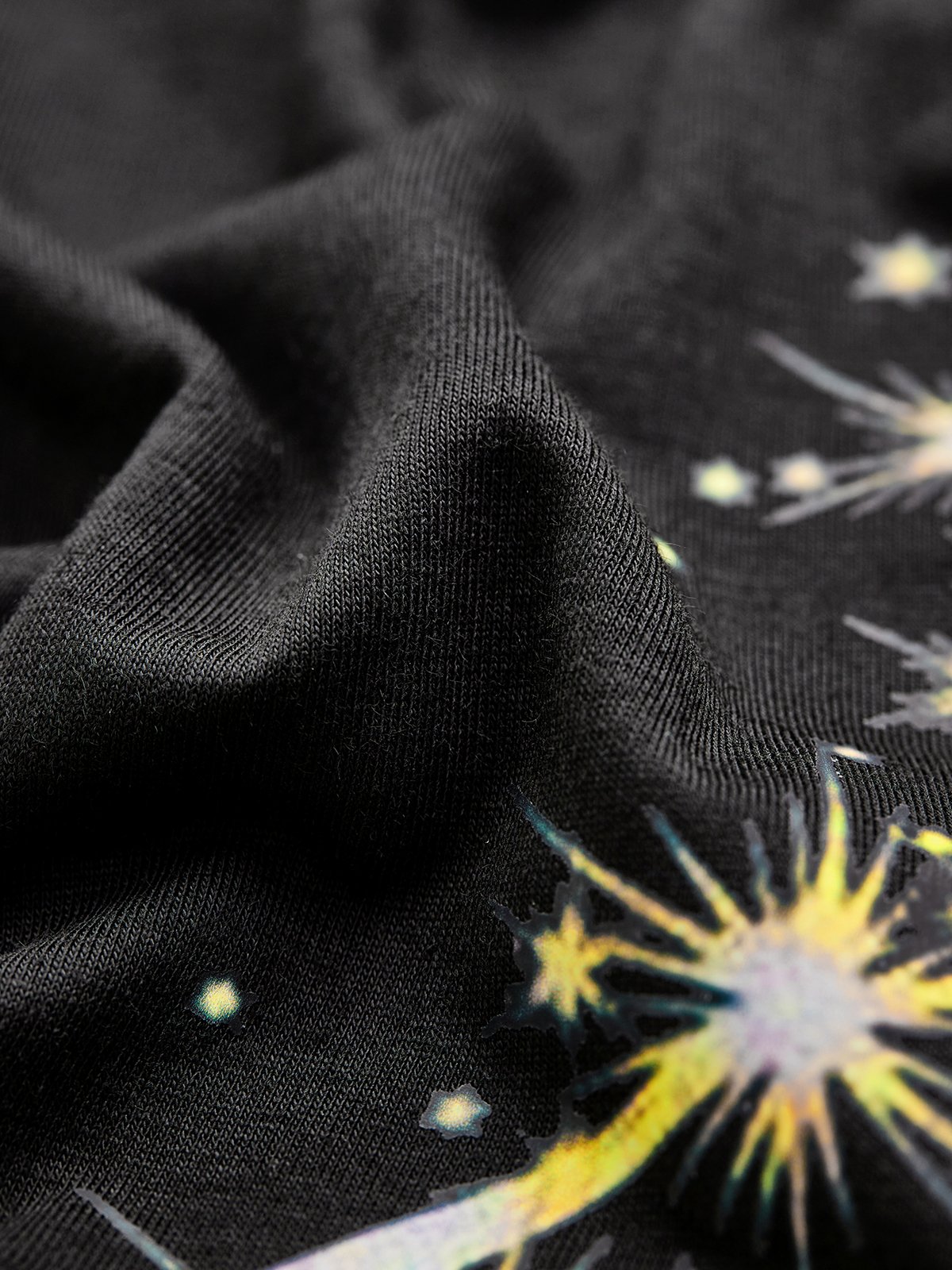 Christmas Tree Print Crew Neck T-shirt Holiday Xmas Jersey Micro-Elasticity Loose Long Sleeve T-shirt