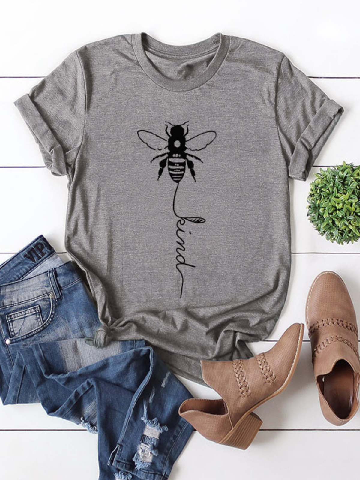 Mother‘s Day Printed Short Sleeve Casual T-shirt