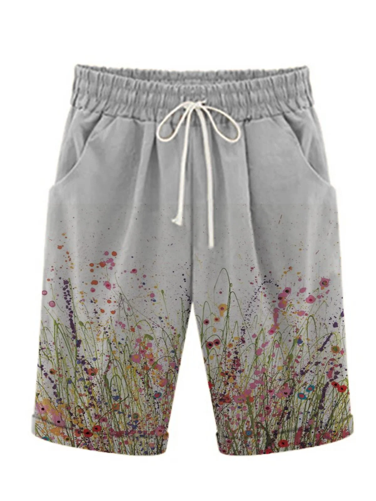 Floral Holiday Shorts