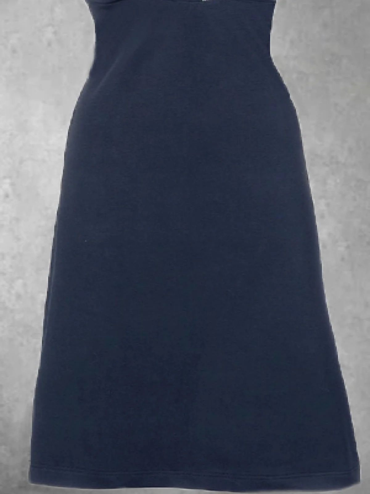 Vintage Short Sleeve V neck Knitting Dress