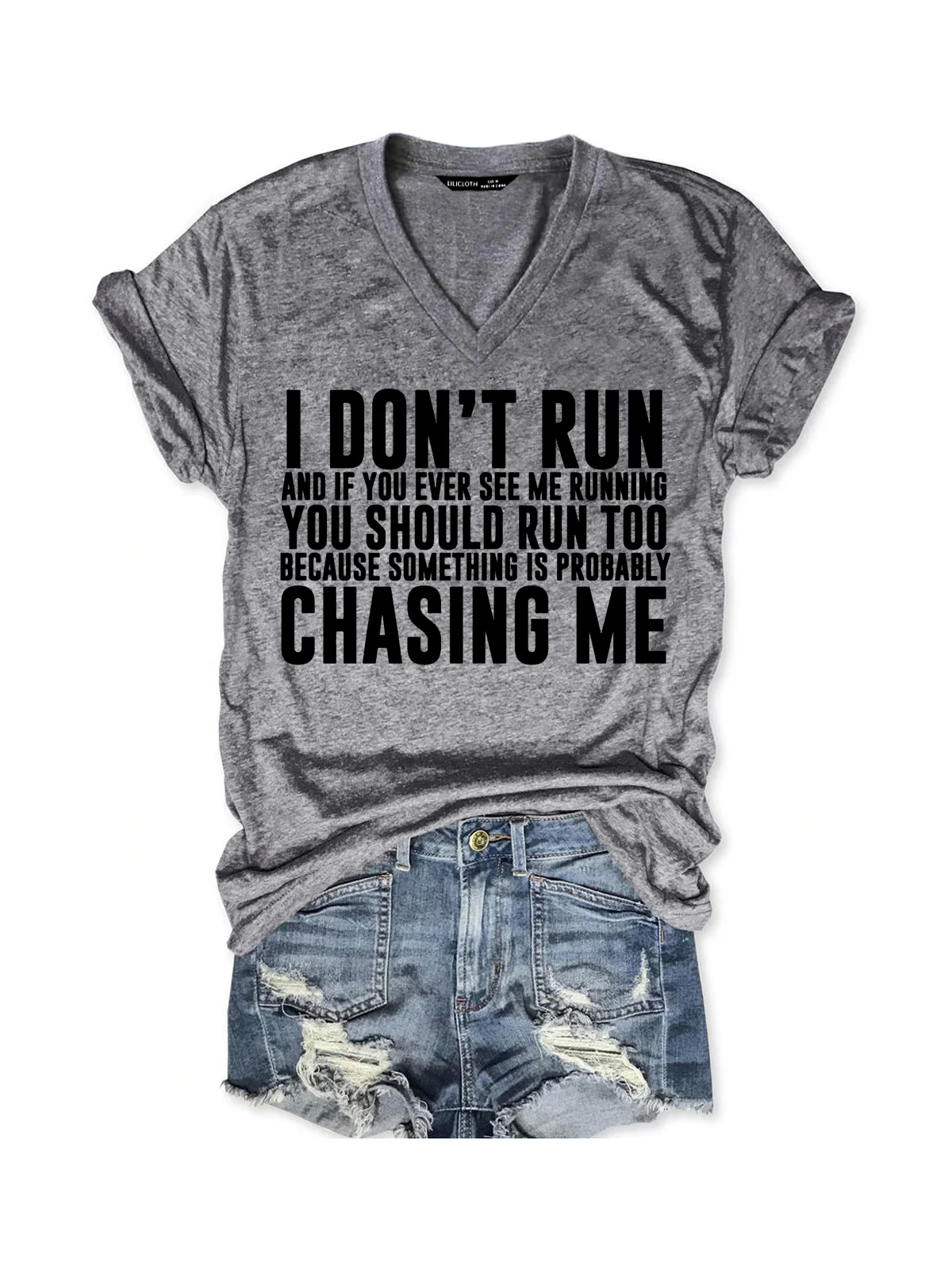 I Don't Run Women's Short Sleeve T-Shirt