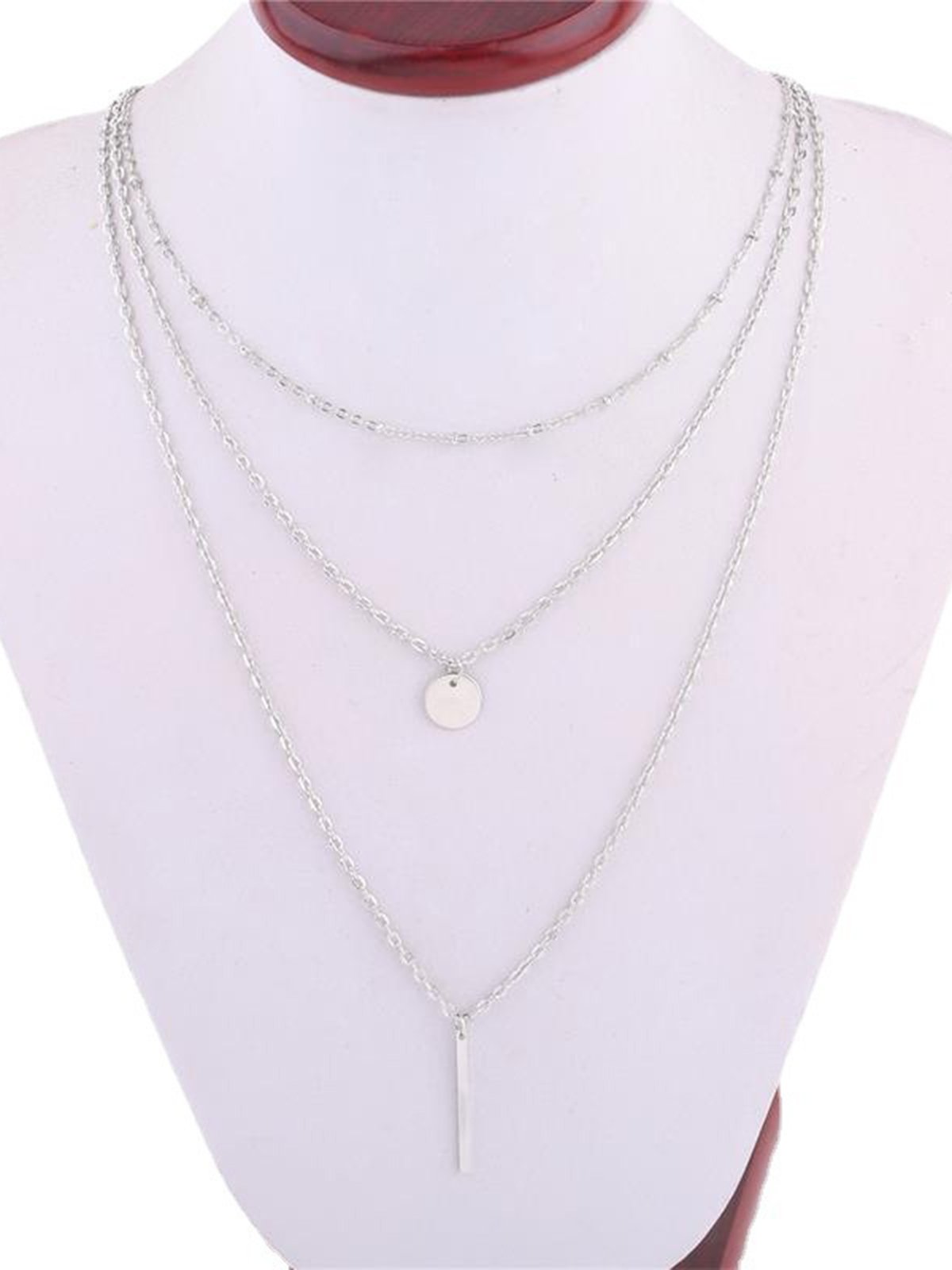 Boho Chain Layer Tower Necklace