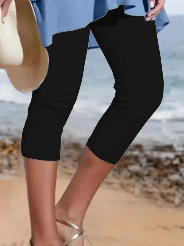 Cotton Casual Vacation Leggings