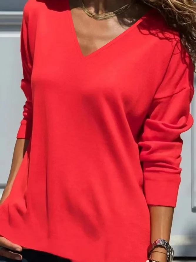 Women Casual Top Tunic Blouse T-shirt