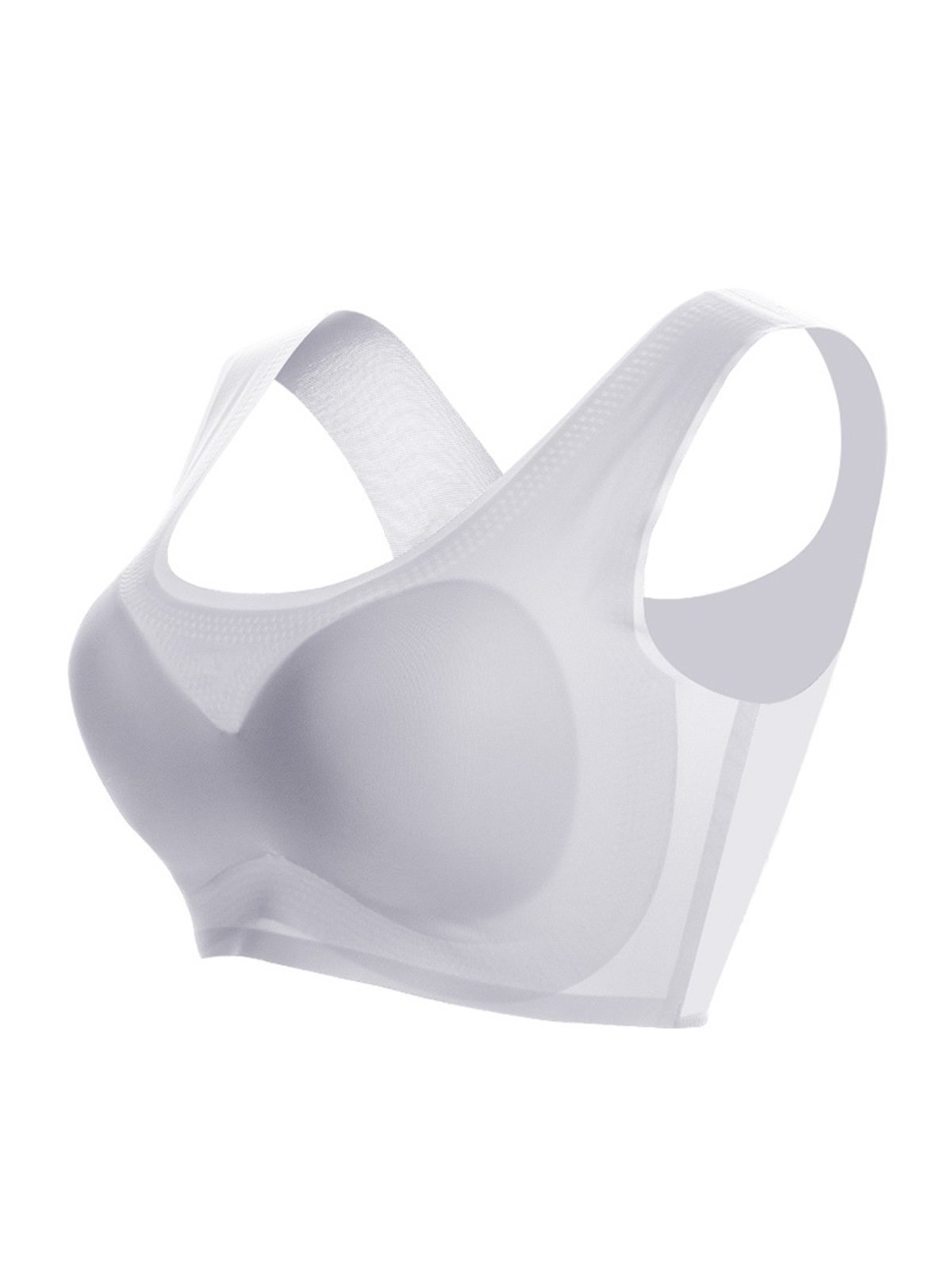 High Elastic Wireless Breathable Soft Full Busty Comfort Bra