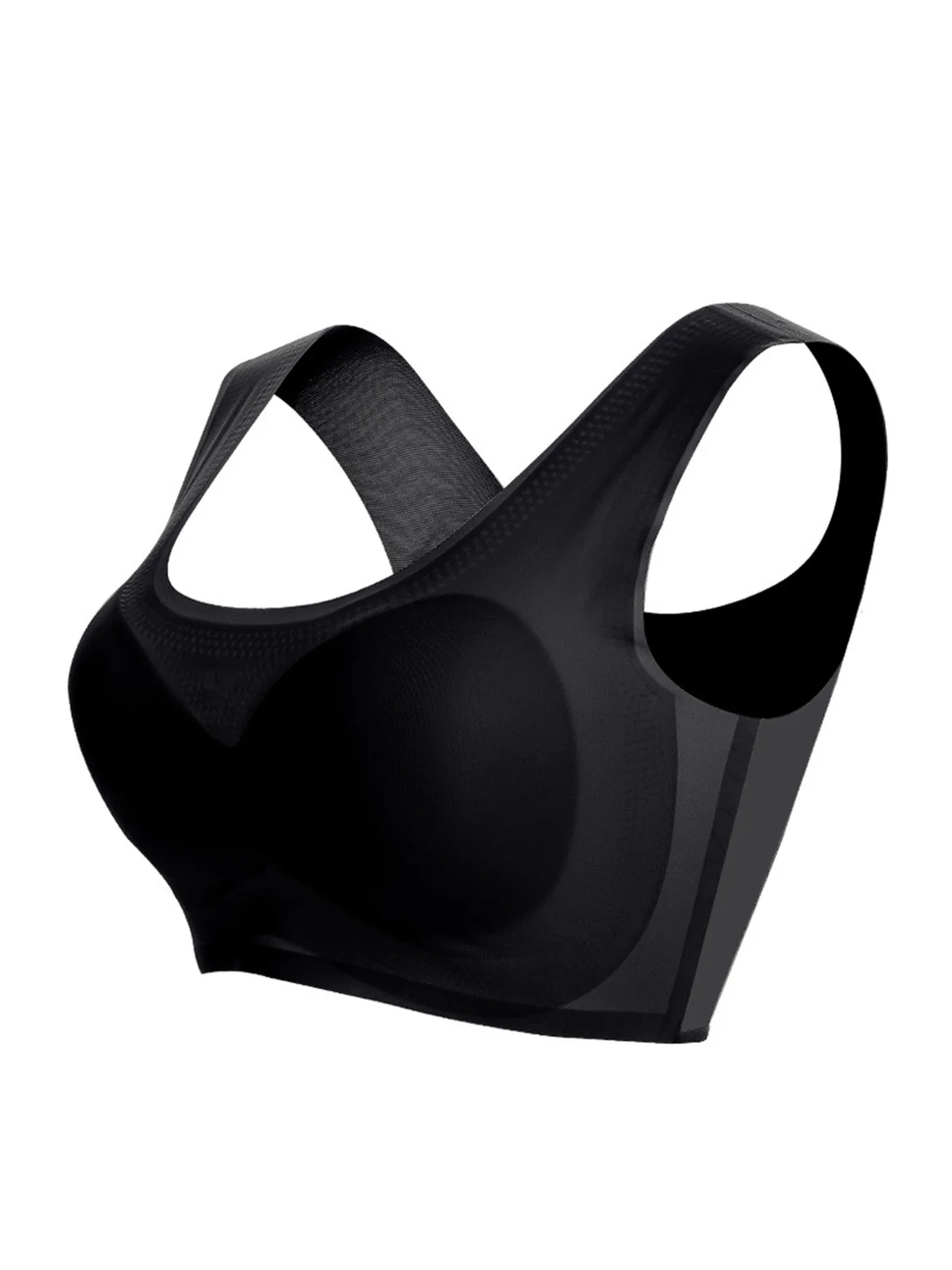 High Elastic Wireless Breathable Soft Full Busty Comfort Bra