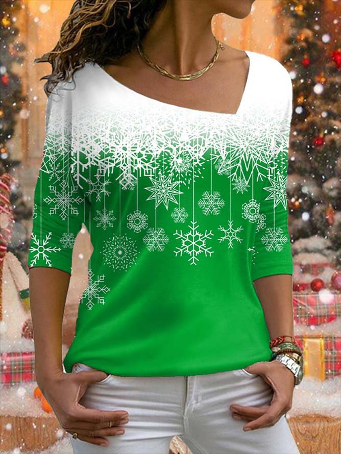 Casual Christmas T-Shirt Xmas T-shirt