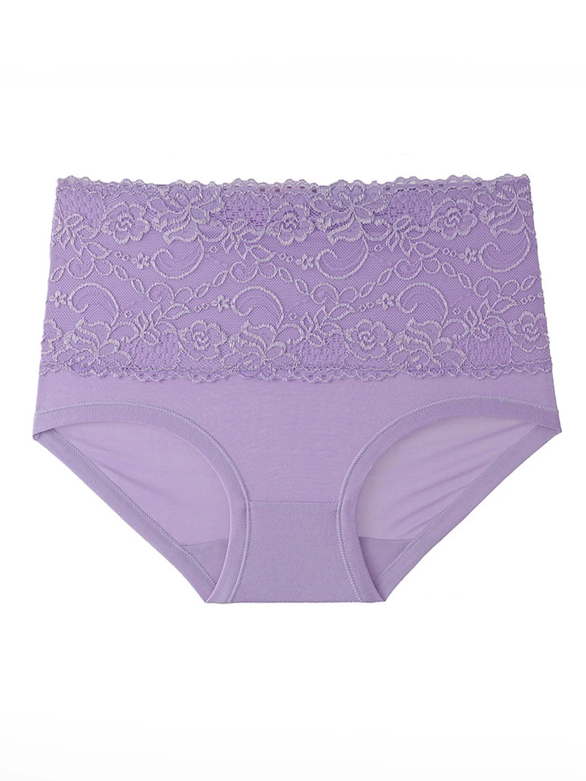 Comfortable Soft Lace High Waist Brief