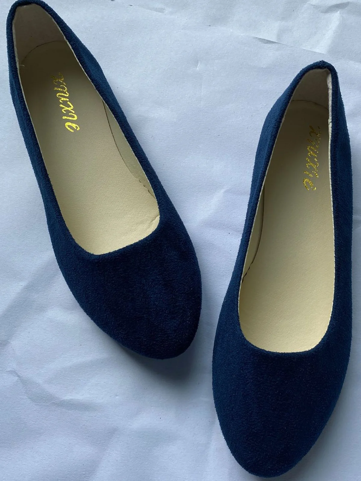 Multi-color Breathable Plain Velvet Simple Non-SlipSlip On Shallow Shoes Non-Slip Flat Heel Shoes