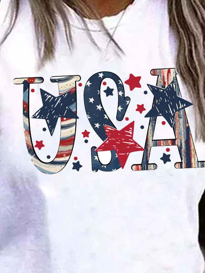 WOMEN'S USA STAR PRINT TANK TOPS