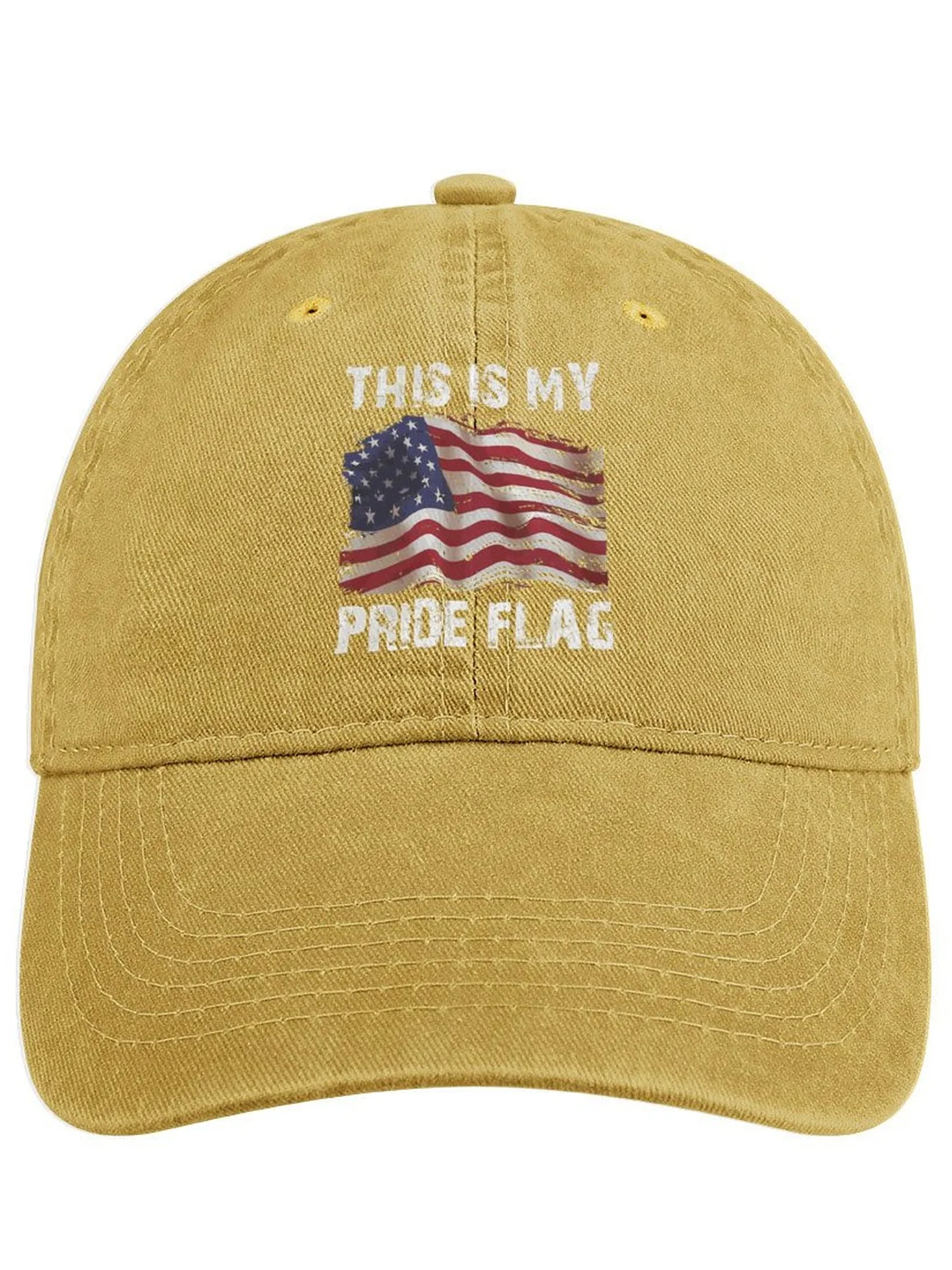 Men's /Women's Funny This Is My Pride Flag Graphic Printing  Denim Hat