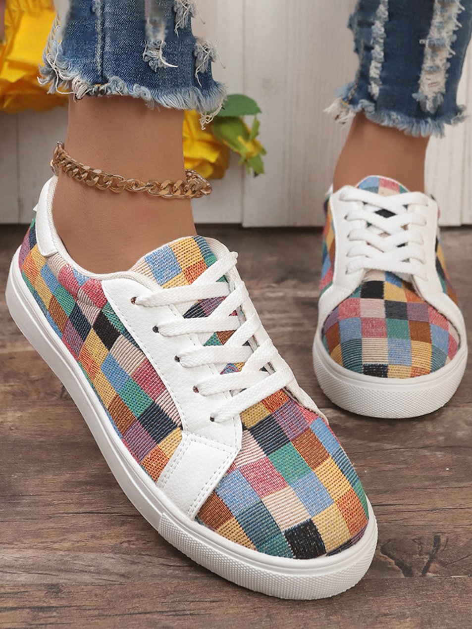 All Season Casual Canvas Skate Shoes