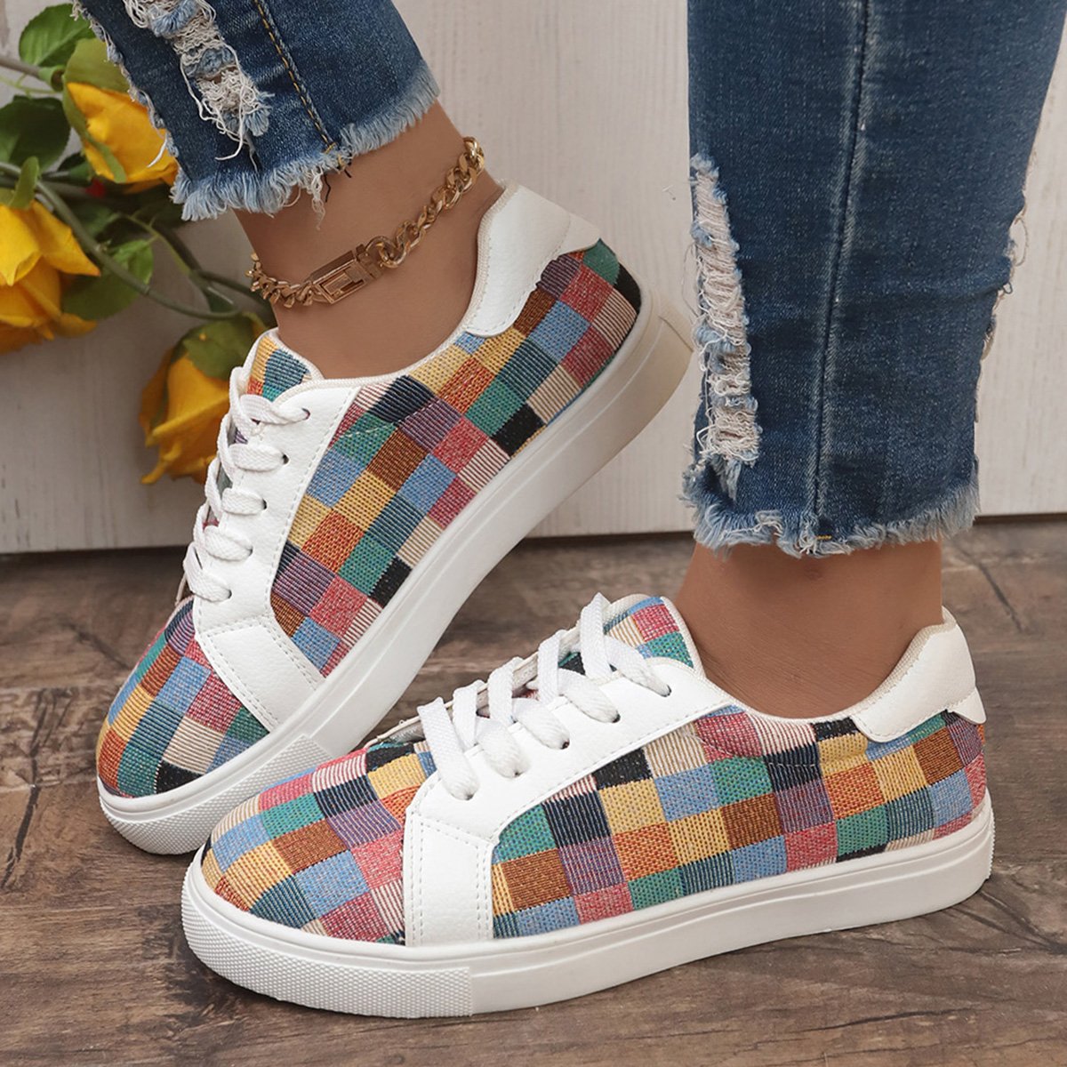 All Season Casual Canvas Skate Shoes