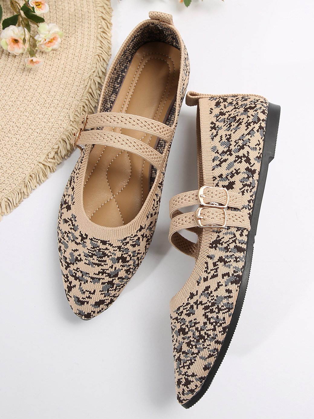 All Season Casual Mesh Fabric Shallow Shoes