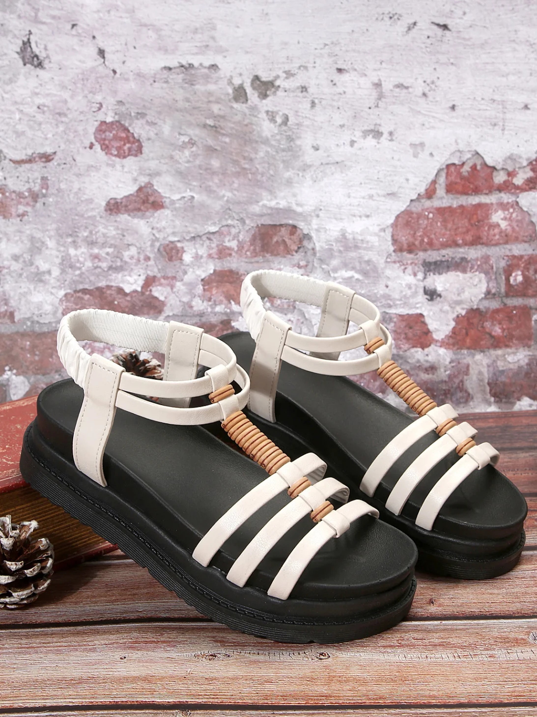 Plain Thick Bottom Summer Casual Sandal