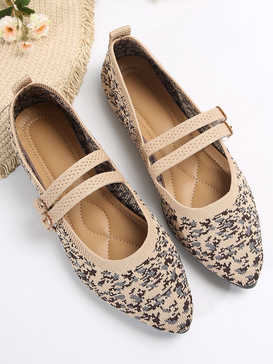 All Season Casual Mesh Fabric Shallow Shoes