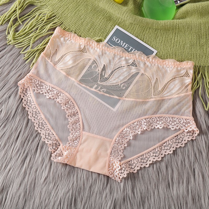 Casual Lace Lace Plain Panty