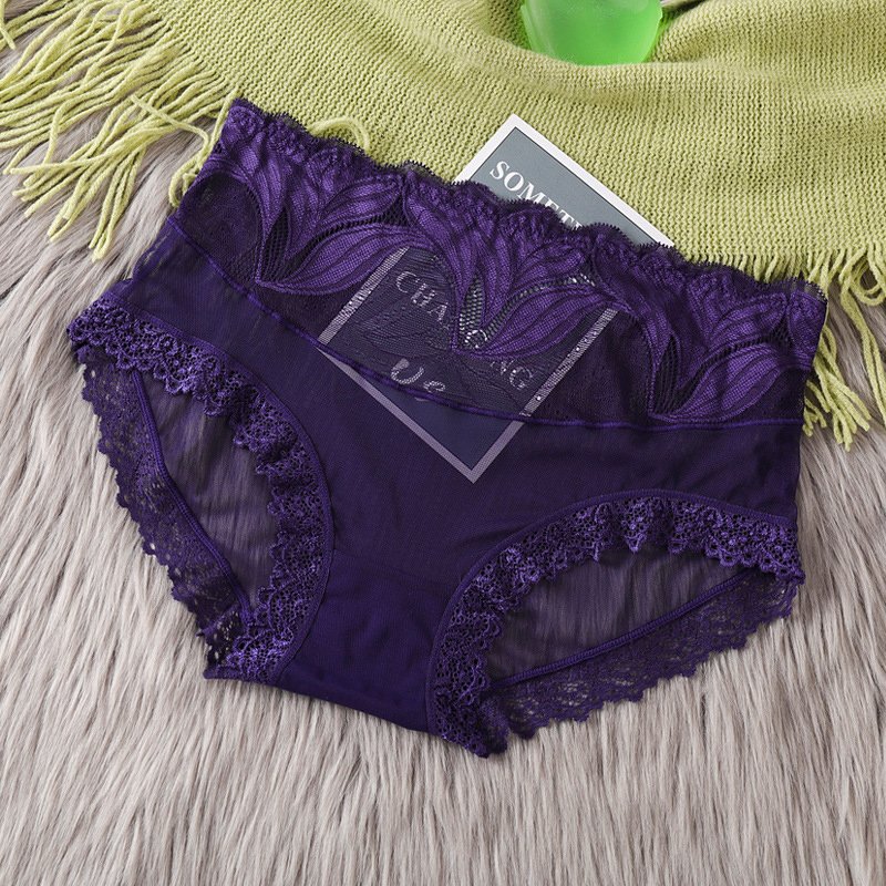 Casual Lace Lace Plain Panty