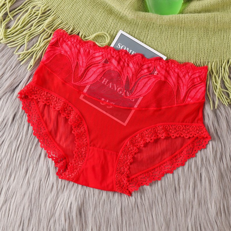 Casual Lace Lace Plain Panty