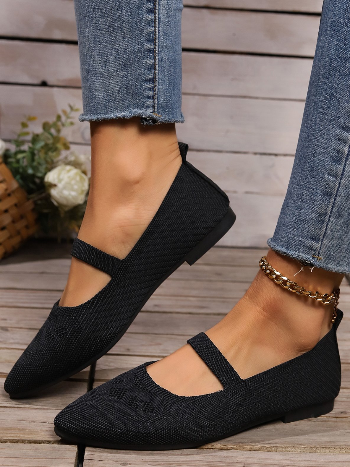 All Season Mesh Fabric Casual Shallow Shoes