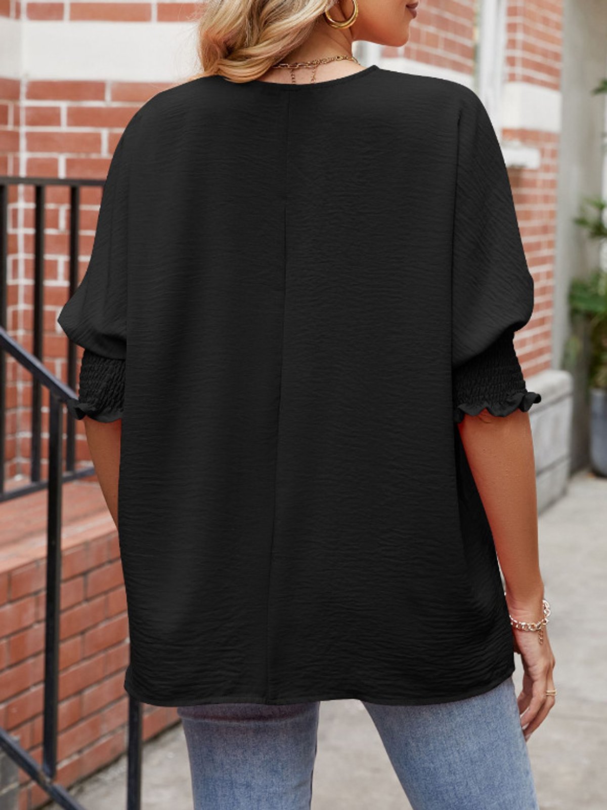 Casual Loose Plain Shirt