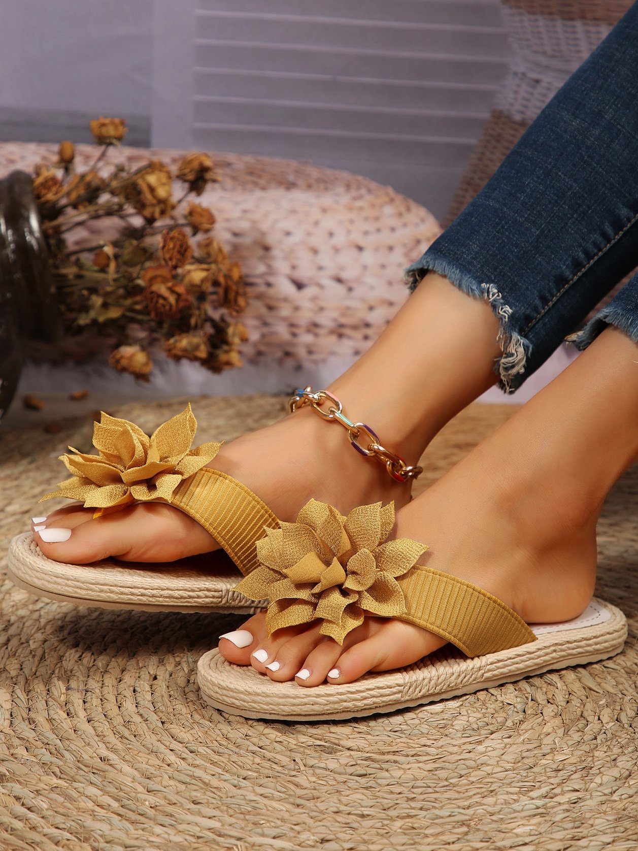 Casual Summer Slide Sandals
