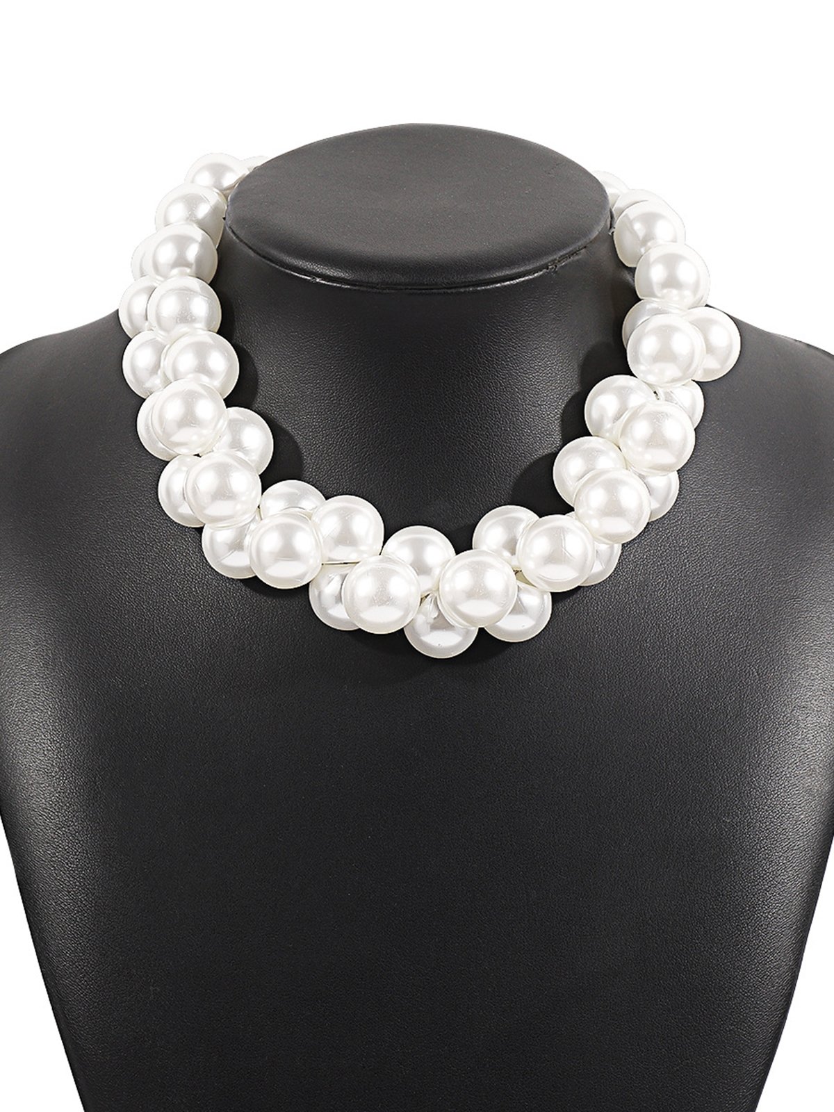 Baroque Imitation Pearl Irregular Choker