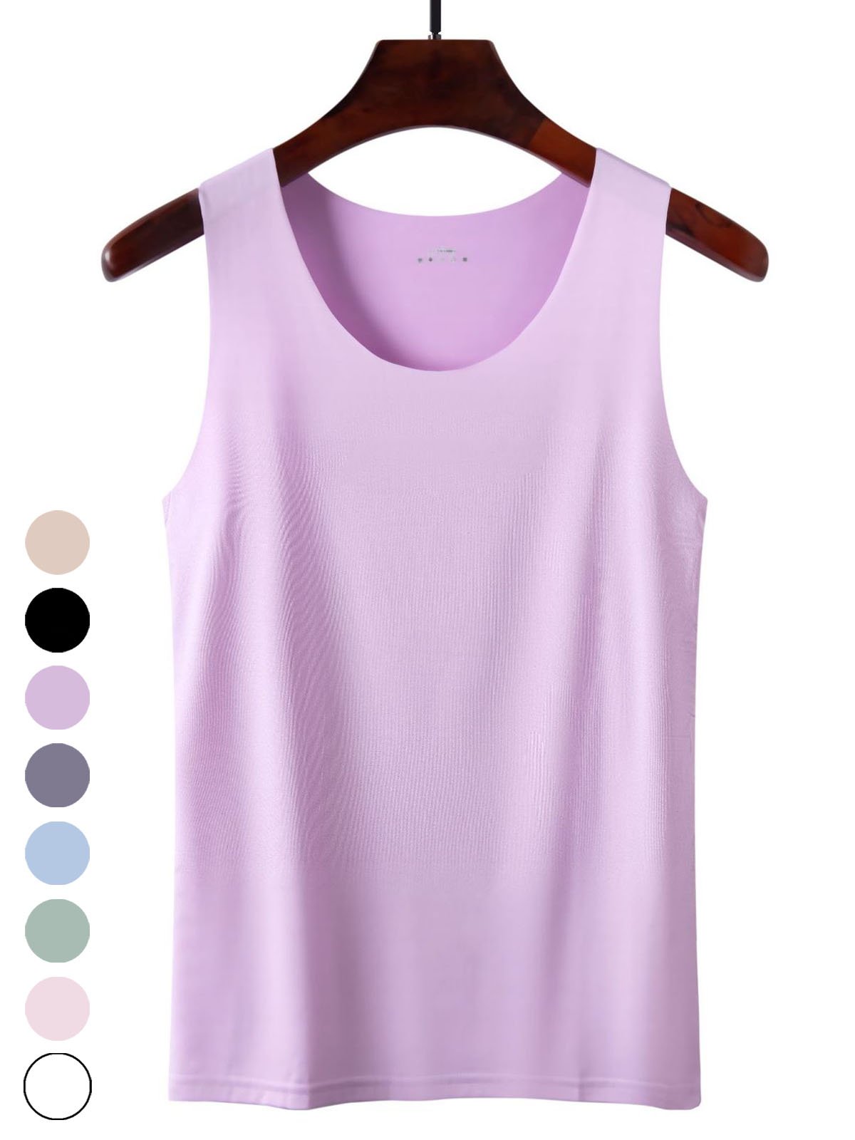 Casual Plain Summer Lightweight Daily Sleeveless Tank Top