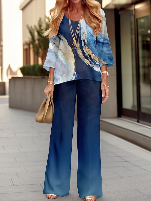 Jersey Casual Two-Piece Set