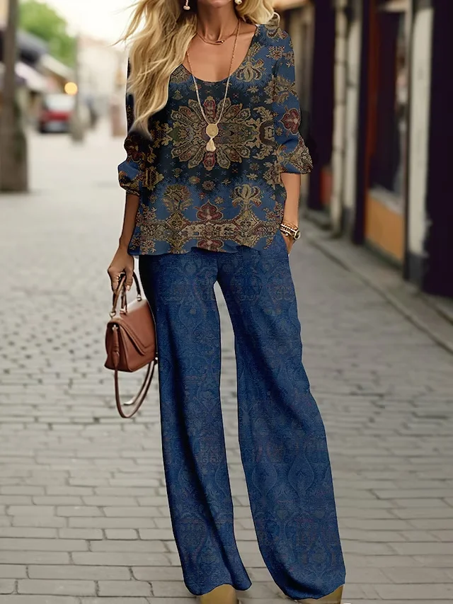 Jersey Casual Two-Piece Set