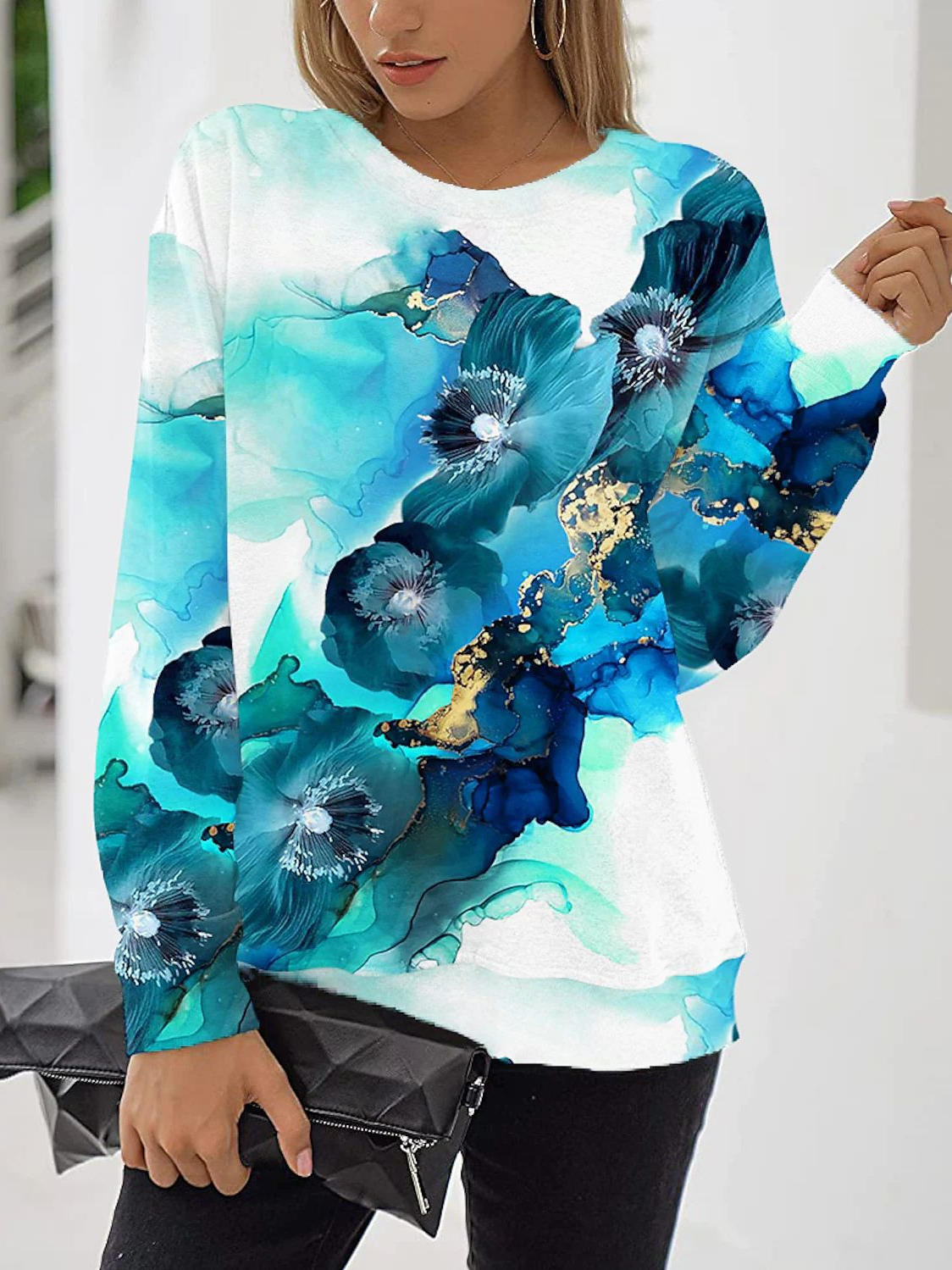 Zipper Casual Hoodie Sweatshirt