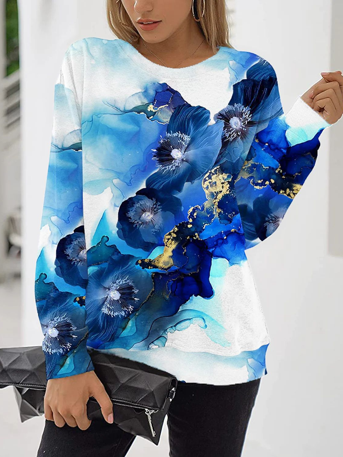 Zipper Casual Hoodie Sweatshirt