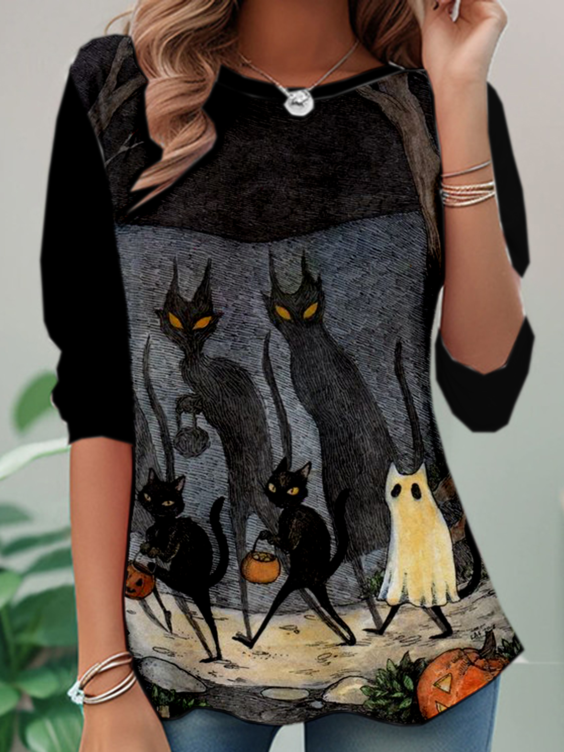 Casual Jersey Loose T-Shirt