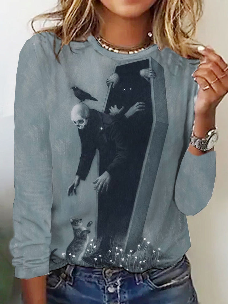 Jersey Casual Crew Neck T-Shirt