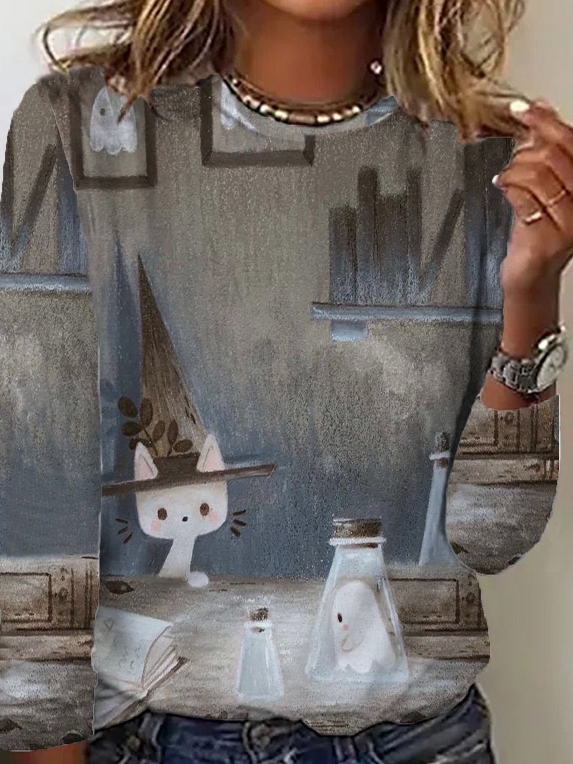 Casual Loose Halloween T-Shirt