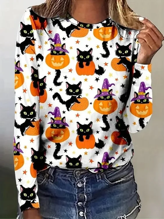 Casual Jersey Loose T-Shirt