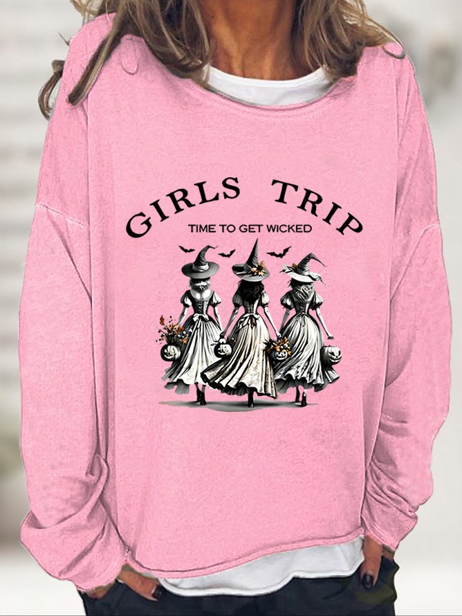 Casual Halloween Sweatshirt