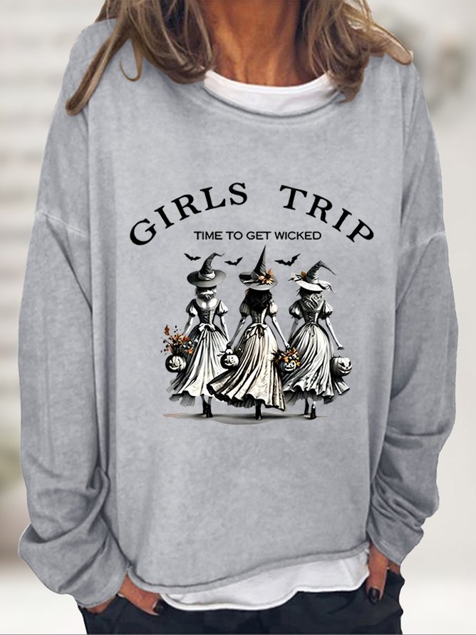 Casual Halloween Sweatshirt