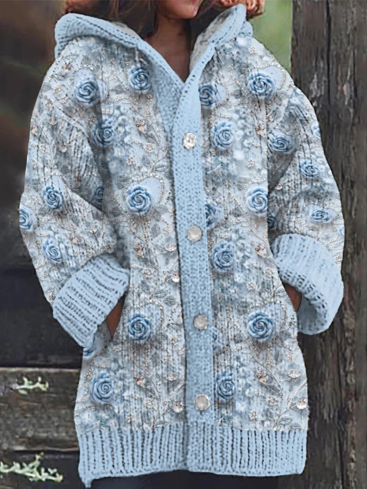 Casual Loose 3D Printing Kimono