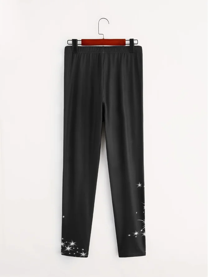 Tight Casual 3D Printing Leggings