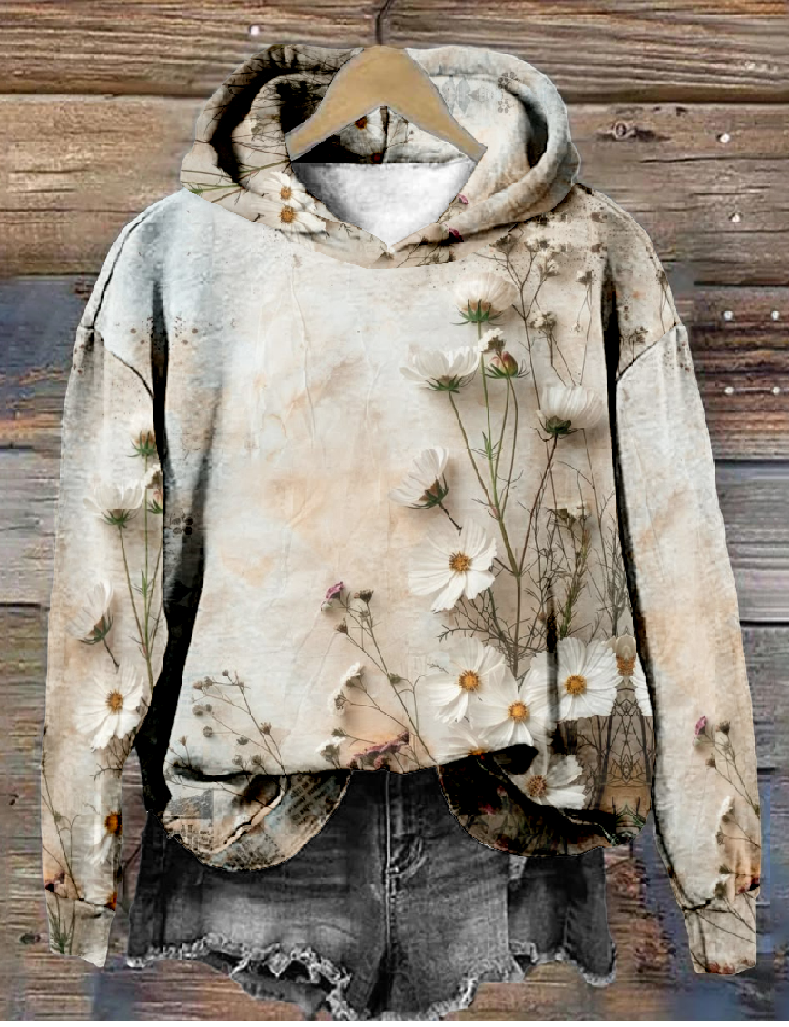 3D Printing Loose Casual Hoodie