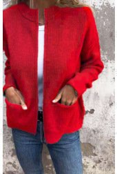 Shawl Collar Casual Jacket