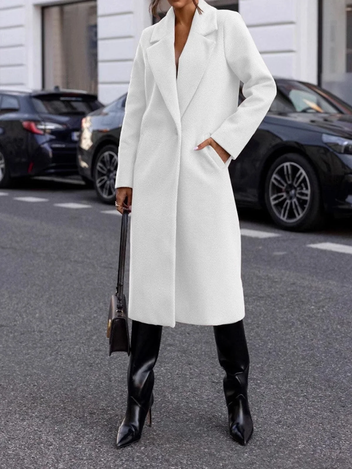 Casual Plain Loose Jacket
