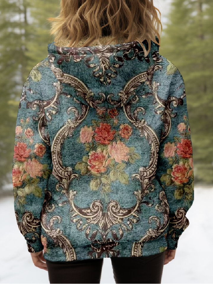 Regular Fit Hoodie Casual Padded Jacket
