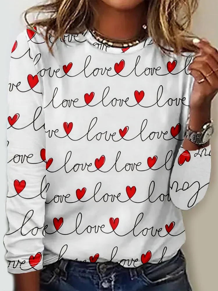 Jersey Casual Loose T-Shirt