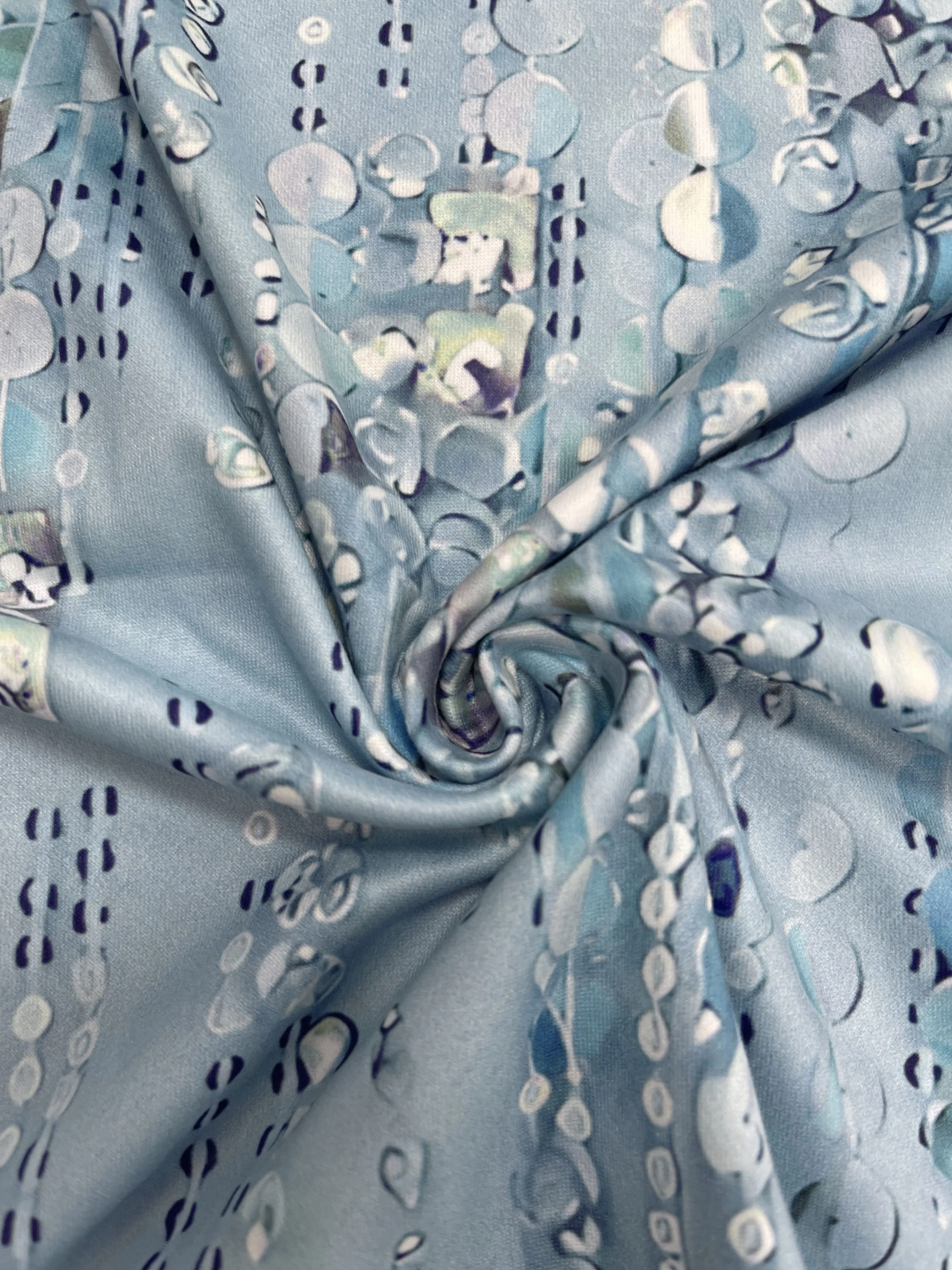 Abstract Print Casual Suit