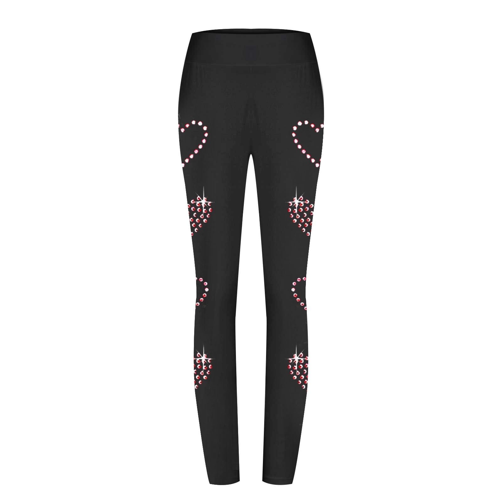 Women's Valentine's Day Heart Print Tights