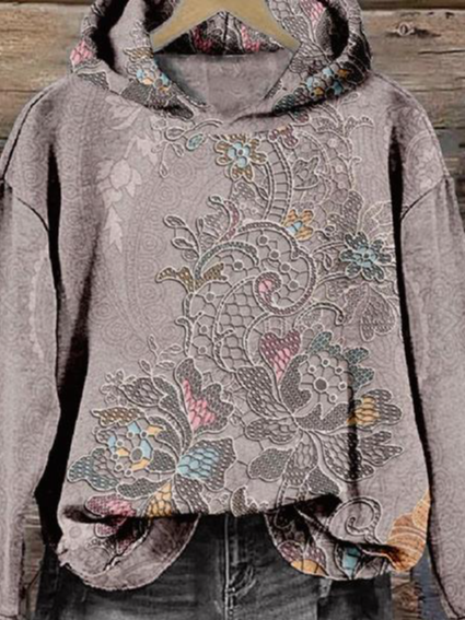 3D Printing Loose Hoodie Vintage Hoodie