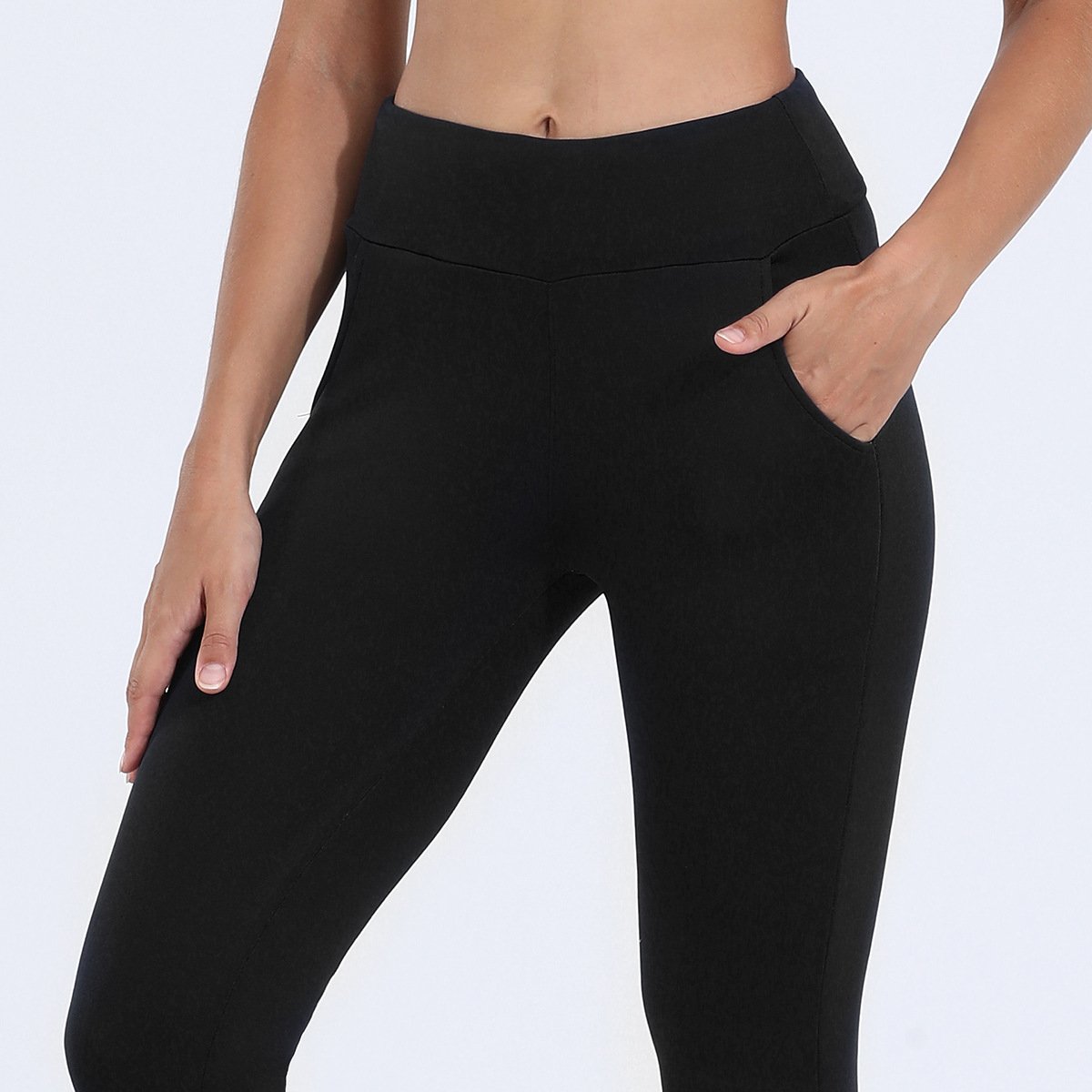 Plain Casual Tight Leggings
